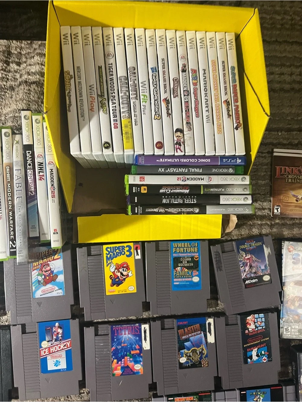Lot ofVideo Games all included the games in the pictures